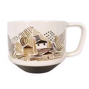 STARBUCKS 2014 Artist Series Story of Farmers Watercolor Collectible Coffee Mug